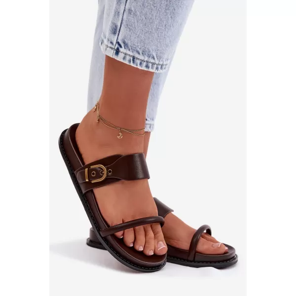  Damenhausschuhe BOTO SARILISSE 41610 BRAUN 