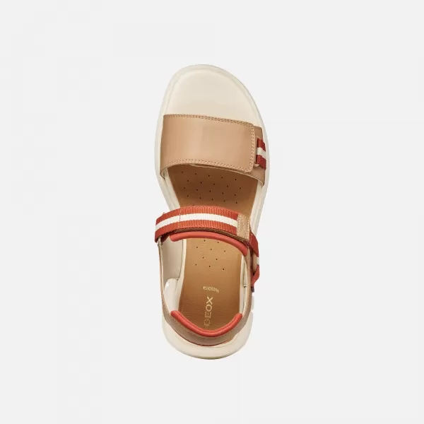  Damensandalen GEOX FLEXTRIDE S G013066 BEIGE 