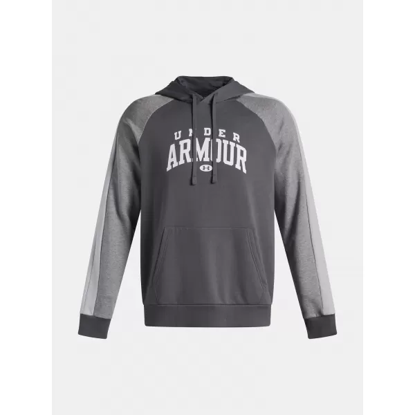  Herren-Sweatshirt UNDER ARMOUR UA RIVAL FLC CB HOOD 6003958-025 GRAU 