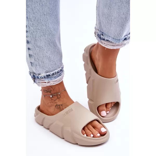  Damenhausschuhe BIG STAR LL274593 BEIGE Big Star Shoes 