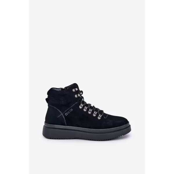 Herrenschuhe BIG STAR OO174187 SCHWARZ Big Star Shoes 