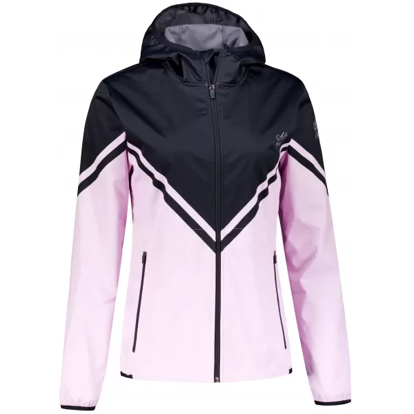  Premium-Softshelljacke für Damen ALTISPORT VOJ/ALW101JACK01 ROSA-SCHWARZ 