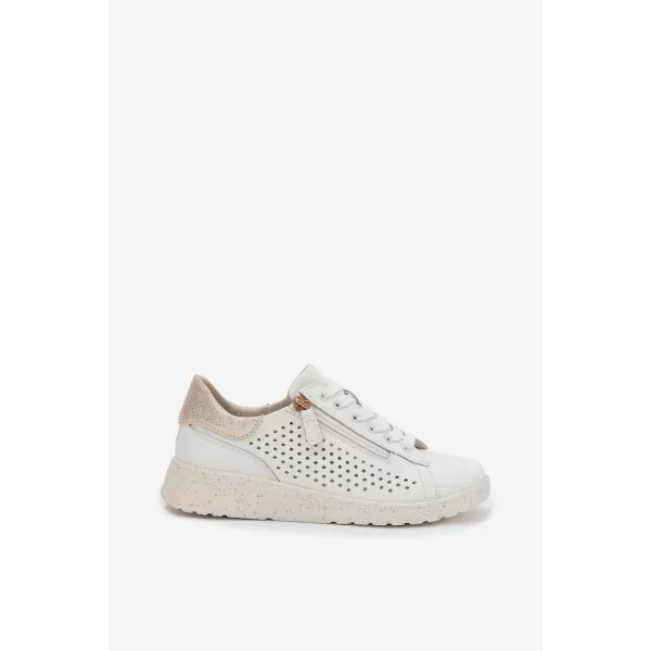  Damen-Sneaker EVENTO KALORINNE WEIß/GOLD 