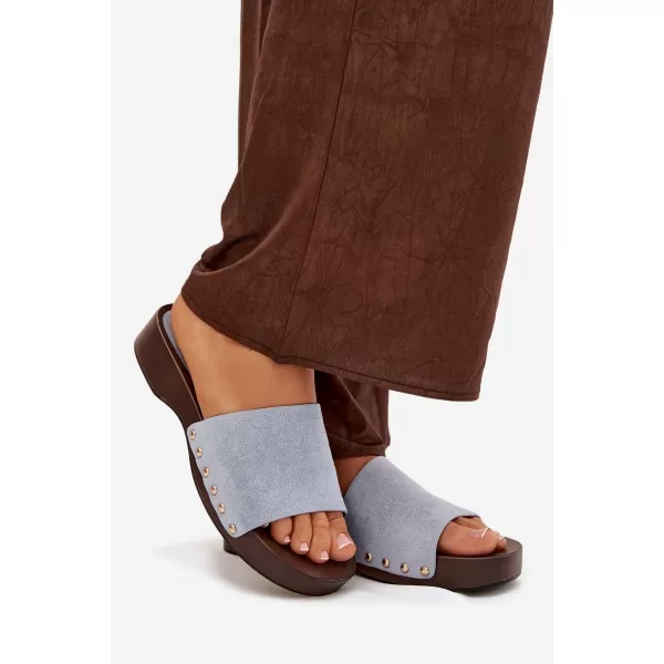  Damenhausschuhe BOTO FERINNA 41221 BLAU 