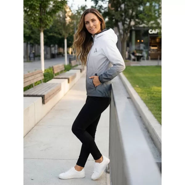  Premium-Softshelljacke für Damen ALTISPORT VOJ/ALW126JACK01 SCHWARZ UND WEIß 