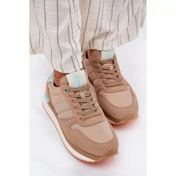  Damen-Sneaker BIG STAR RR274A048 BEIGE Big Star Shoes 