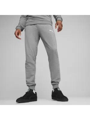 Herren-Jogginghose PUMA TEAMGOAL CASUALS PANTS 658598_33 MITTELGRAU MELIERT/WEIß