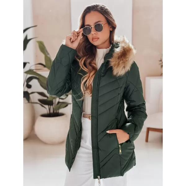  Damenjacke DSTREET TY4008 GRÜN 