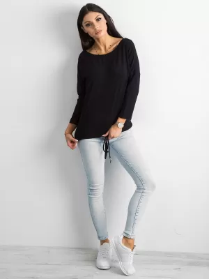 Damenbluse BASIC FEEL GOOD RV-BZ-4691.38P NOIR