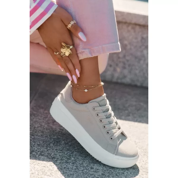  Damen-Sneaker BIG STAR RR274465 BEIGE Big Star Shoes 