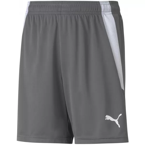  Kindershorts PUMA TEAMLIGA SHORTS JR 704931-13 SMOKED PEARL/ RAUCHPERLE/PUMAWEIß 