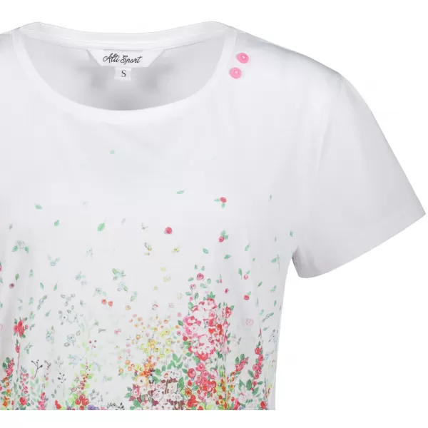 Damen-T-Shirt ALTISPORT HELINA WEIß 
