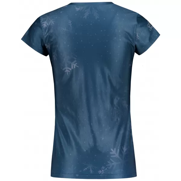  Premium-Weihnachts-T-Shirt für Damen ALTISPORT VOJ/ALWVN7TR06 BLAU 
