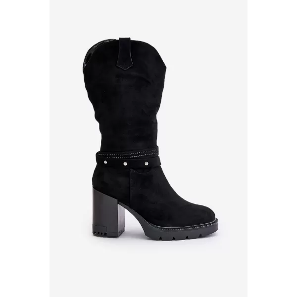  Damenstiefel BOTO IVANELIS 33638 SCHWARZ 