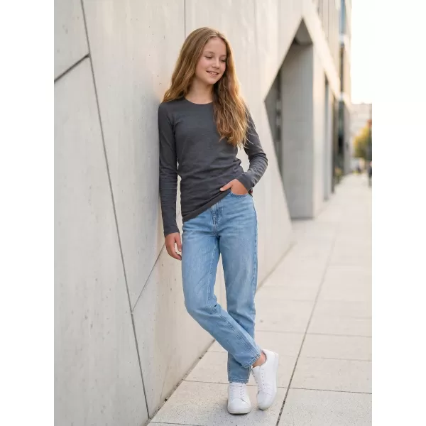  Mädchen-T-Shirt mit langen Ärmeln SAM 73 GT 509 SCHWARZ 