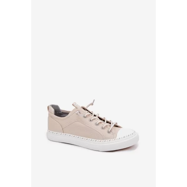  Damen-Sneaker BIG STAR TT274387 BEIGE Big Star Shoes 