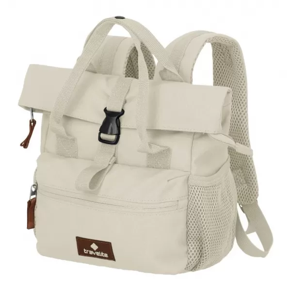  Rucksack TRAVELITE BASICS SHORT HANDLE MINI CREMEFARBEN 