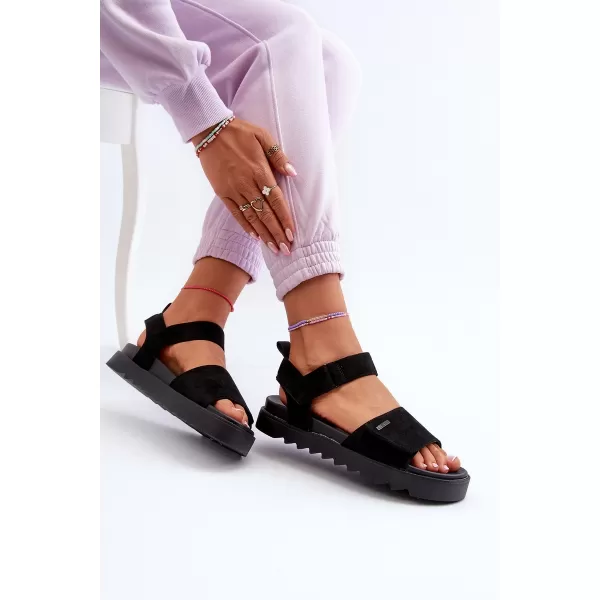  Damenschuhe BIG STAR NN274700 SCHWARZ Big Star Shoes 
