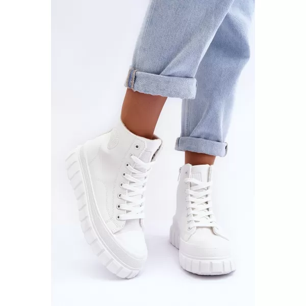  Damen-Sneaker BIG STAR MM274624 WEISS Big Star Shoes 