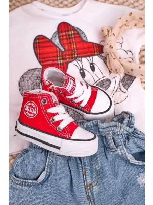 Kinder-Sneaker BIG STAR HH374190 ROT Big Star Shoes