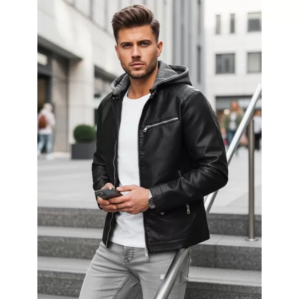  Herrenjacke DSTREET TX4387 SCHWARZ 