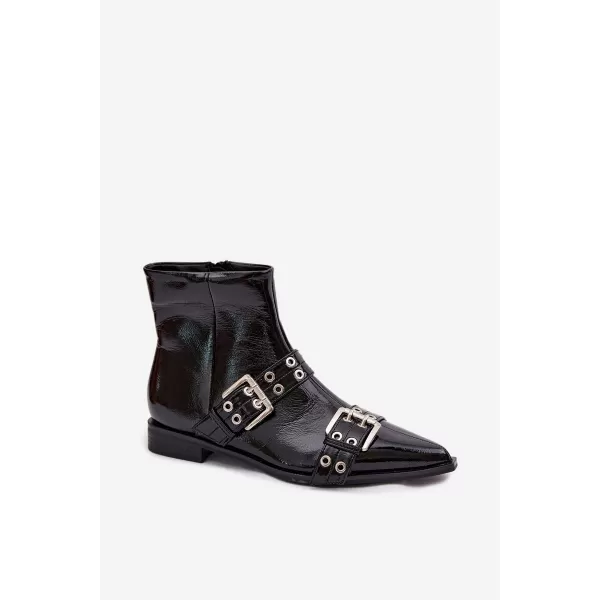  Damenschuhe mit Absatz BOTO HAMIRA 42065 SCHWARZ 