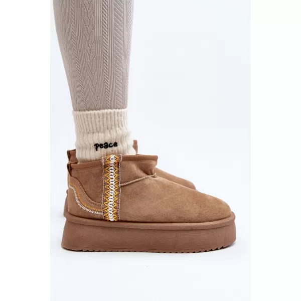  Schneemänner für Frauen BOTO UDRA 29607 KHAKI 