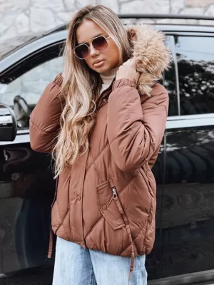 Damenjacke DSTREET TY5231 BRAUN