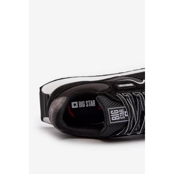  Herren-Sneaker BIG STAR NN174321 SCHWARZ Big Star Shoes 
