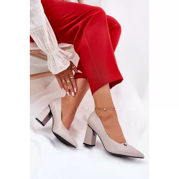  Damenpumps VINCEZA 62224 GRAU 