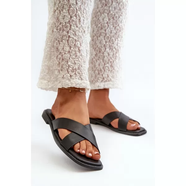  Damensandalen S.BARSKI KV27-002 SCHWARZ 