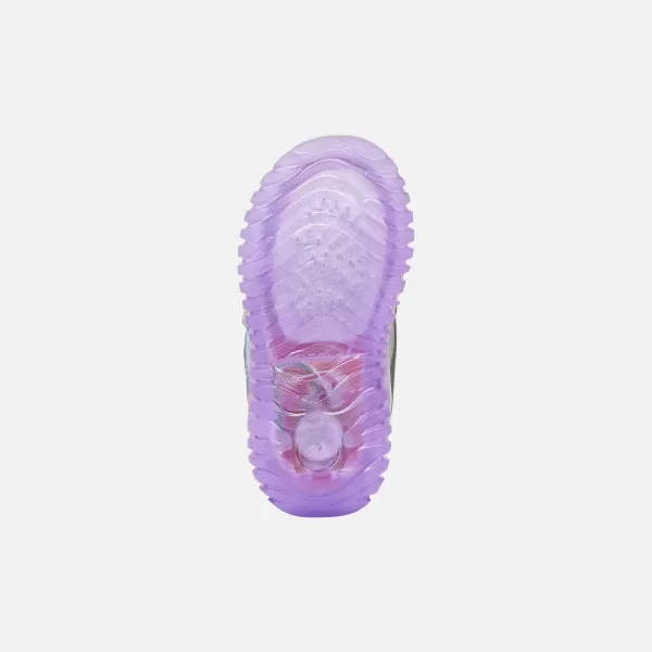  Mädchen-Sneaker GEOX LIGHTYLOO B6561C0AJASC1316 SILBER 