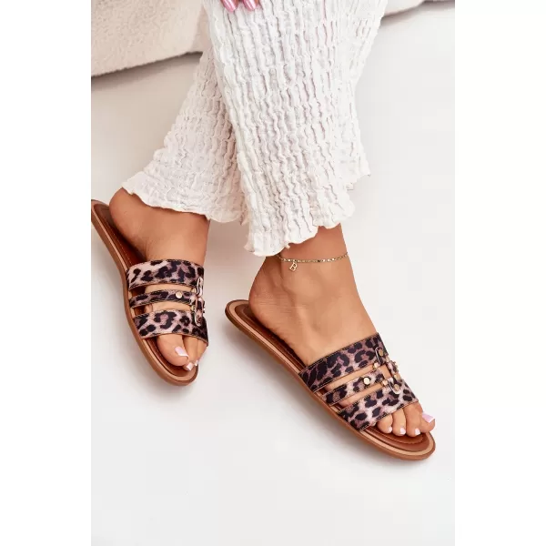  Damenhausschuhe BOTO NOROTI 37941 LEOPARD 