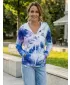 Hochwertiges Damen-Sweatshirt mit Reißverschluss ALTISPORT VOJ/ALW127MI02 BLAU/LILA