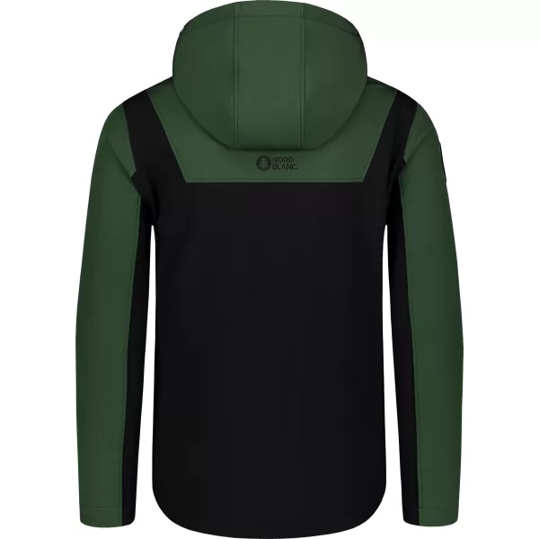 Herren-Softshelljacke NORDBLANC GLEN NBSSM8339 GRÜN 