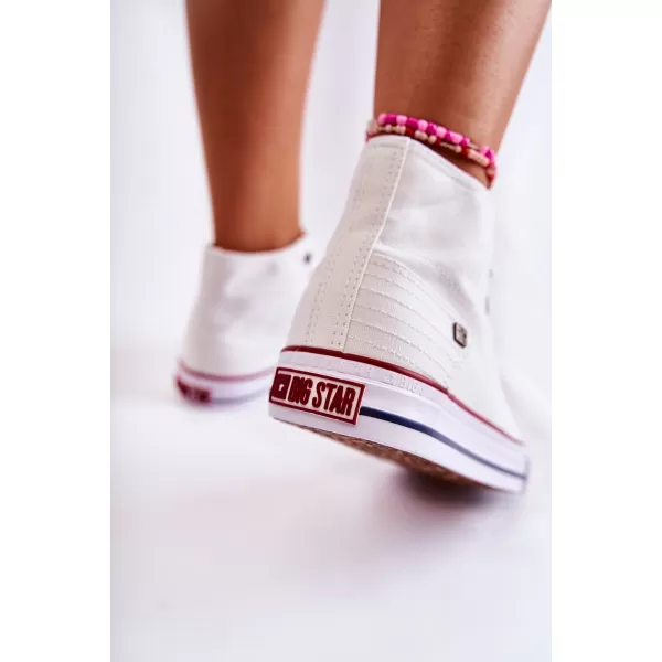  Damen-Sneaker BIG STAR DD274332 WEISS Big Star Shoes 