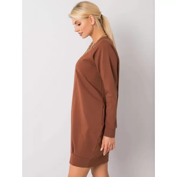  Kleid BASIC FEEL GOOD RV-TU-5184.93P HELLBRAUN 