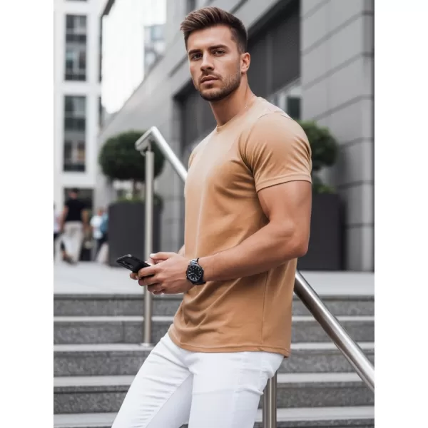 Herren-T-Shirt DSTREET RX5623 KAMEL 