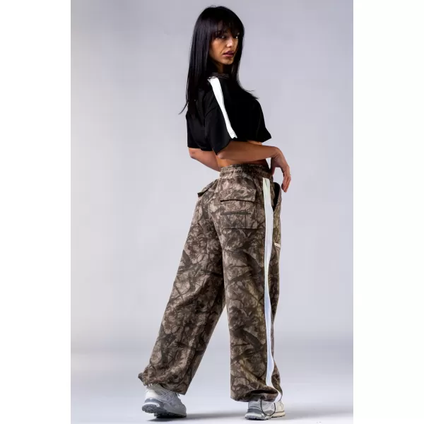  Übergroße Jogginghose POWER 896 HELLBRAUN CAMO Nebbia 