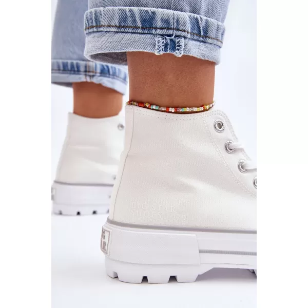 Damen-Sneaker BIG STAR LL274156 WEISS Big Star Shoes 