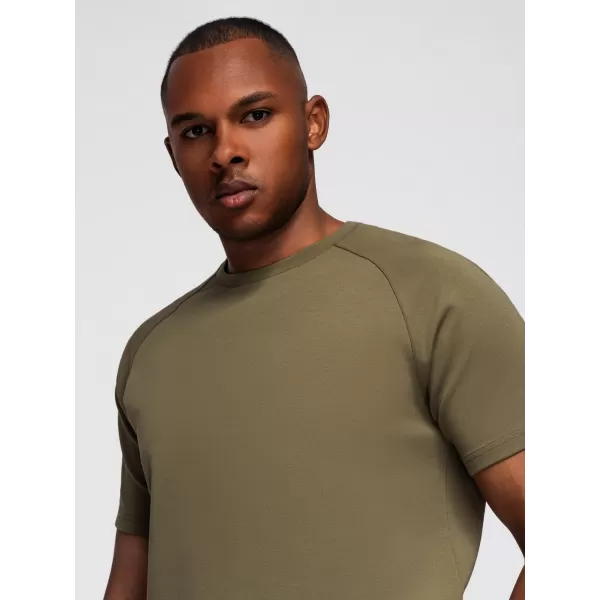  Herren-T-Shirt OMBRE OM-TSCT-0240 OLIVE 