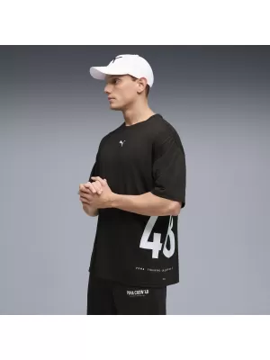 Herren-T-Shirt PUMA M GRAPHIC OVERSIZED TEE 528528_01 PUMA SCHWARZ
