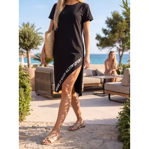  Kleid ALTISPORT HERIA SCHWARZ 