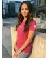 Damen-T-Shirt SAM 73 PROKREPU 010 ROSA