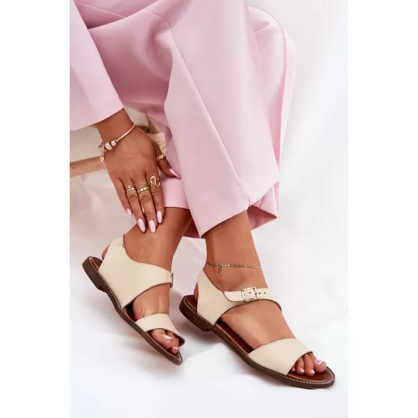  Damensandalen ZAZOO 3014 BEIGE 
