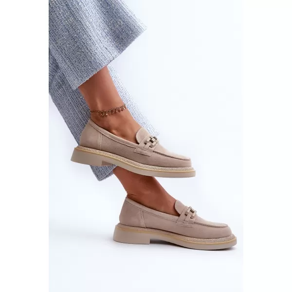  Damenmokassins S.BARSKI HX52-222 BEIGE 