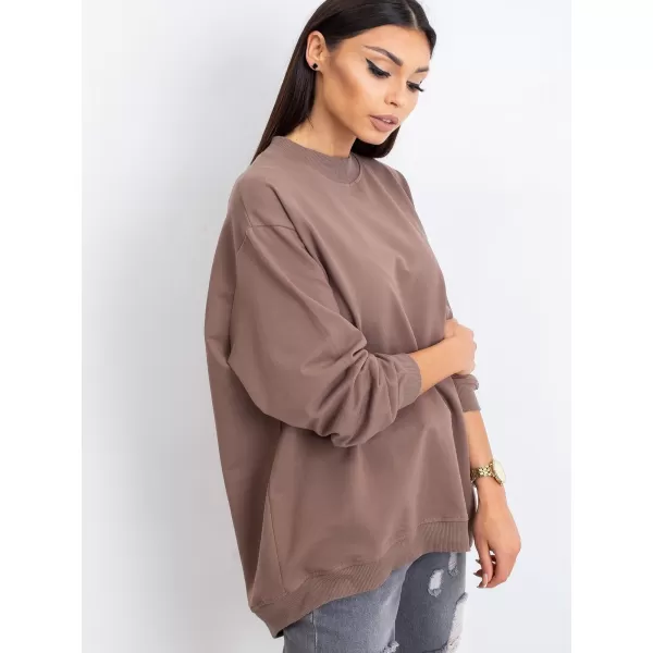  Damen-Sweatshirt BASIC FEEL GOOD RV-BL-5185.92P BRAUN 