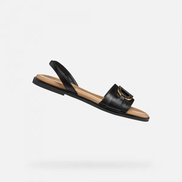 Damensandalen GEOX NAILEEN G013140 SCHWARZ 