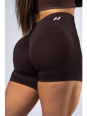 Push-up-Shorts mit hoher Taille POWER 893 DUNKELBRAUN Nebbia