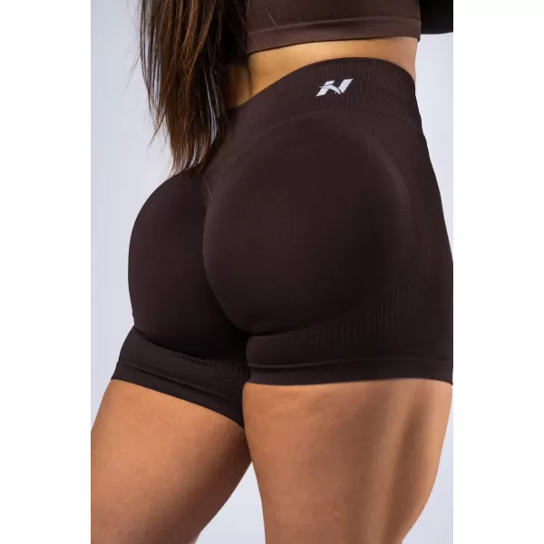  Push-up-Shorts mit hoher Taille POWER 893 DUNKELBRAUN Nebbia 